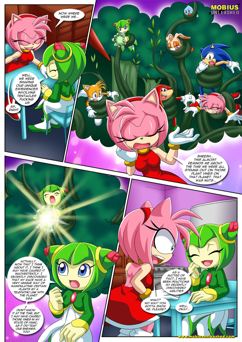 amy_rose bbmbbf cheese_the_chao cosmo_the_seedrian cream_the_rabbit knuckles_the_echidna miles_"tails"_prower mobius_unleashed palcomix sega sonic_(series) sonic_the_hedgehog sonic_the_hedgehog_(series) sonic_x tagme team_gfs'_tentacled_tale