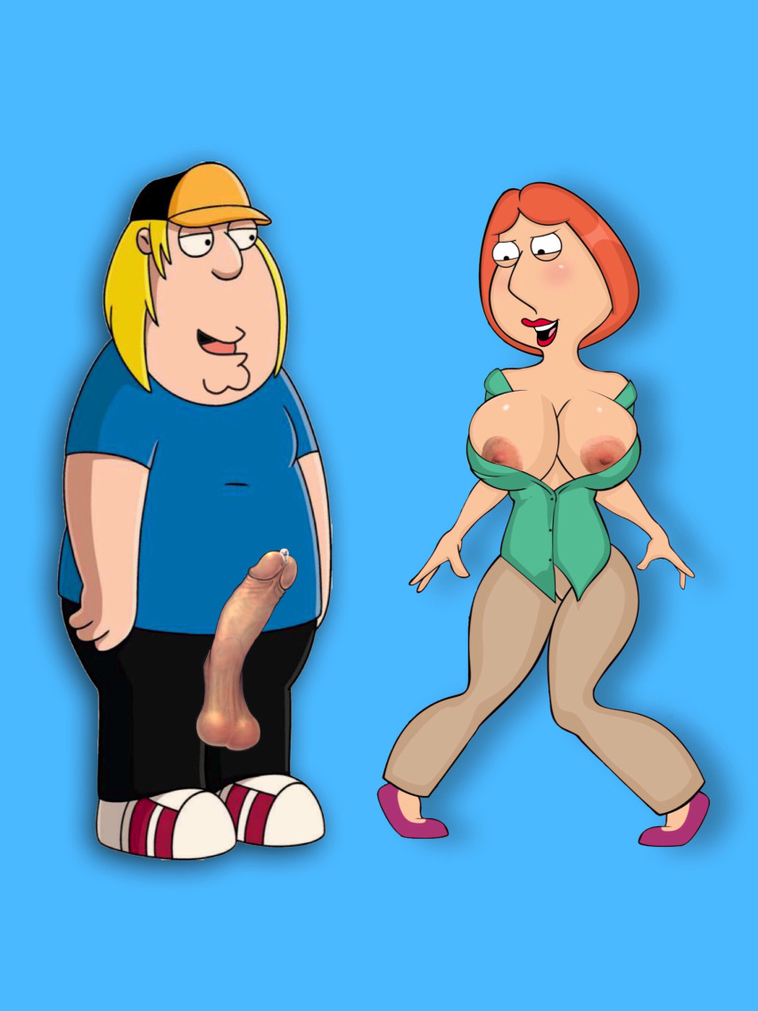 chris_griffin family_guy incest large_penis lois_griffin mom_son mother_and_son