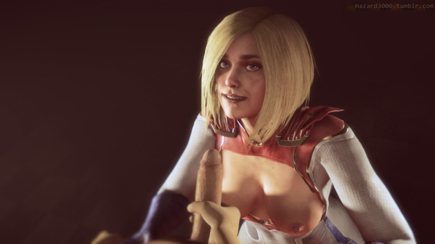 3d breasts dc dc_comics hazard3000 injustice_2 looking_at_another power_girl source_filmmaker