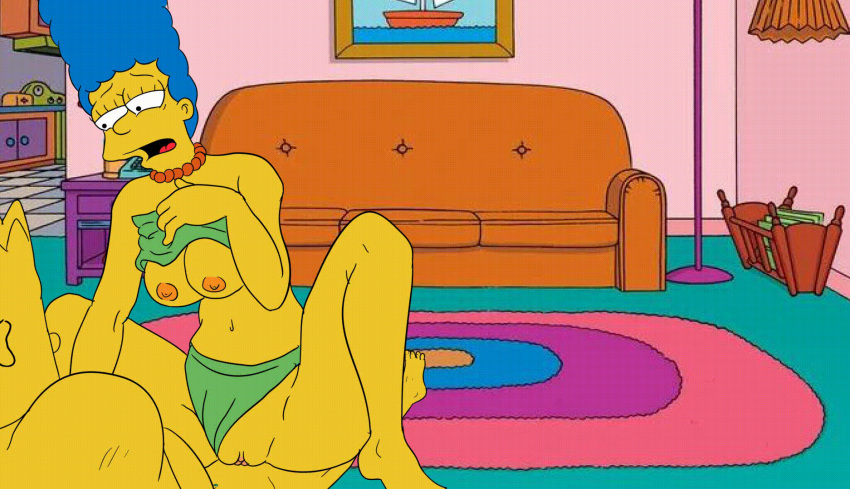 bart_simpson incest marge_simpson mom_son mother's_duty mother_and_son nickartist the_simpsons