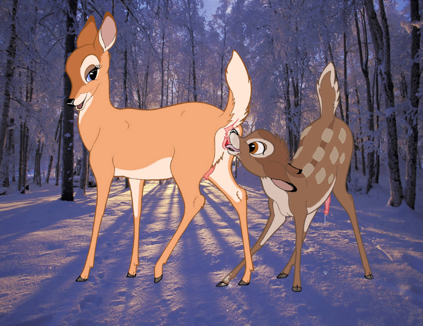 bambi bambi's_mom disney faline photo_background theother
