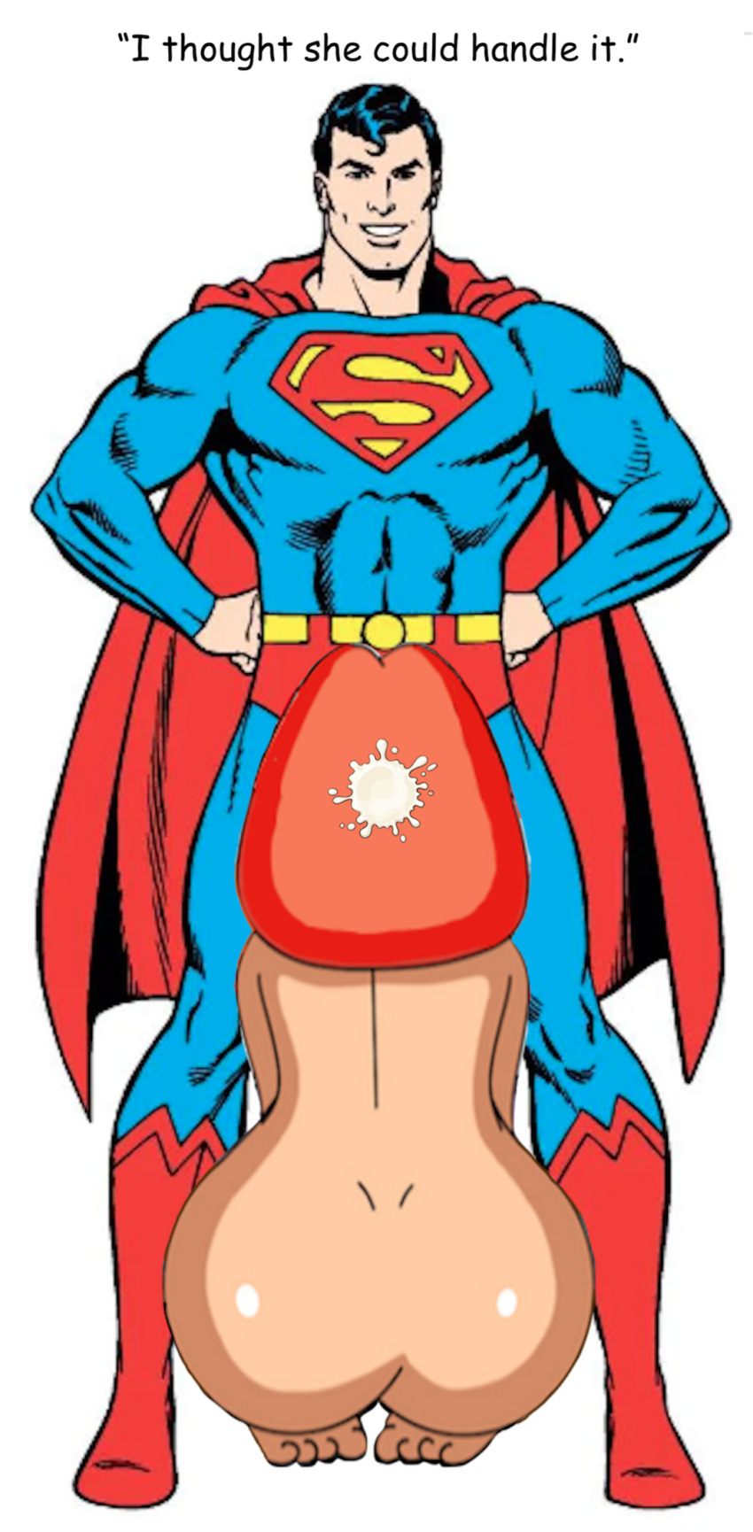 ass crossover explode family_guy fellatio lois_griffin nude orgasm semen superman superman_(series)