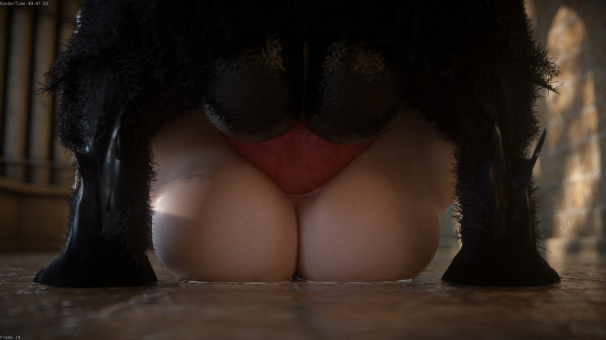 1girl 3d 3d_(artwork) animal beastiality big_breasts canine canine_penis curvaceous curves curvy curvy_figure eyelashes eyeliner hallway high_heel_boots high_resolution huge_breasts huge_penis human icedev interspecies isabella_valentine legs_up lipstick mating_press penetration plump sex soul_calibur thick_thighs vaginal voluptuous wolf zoophilia