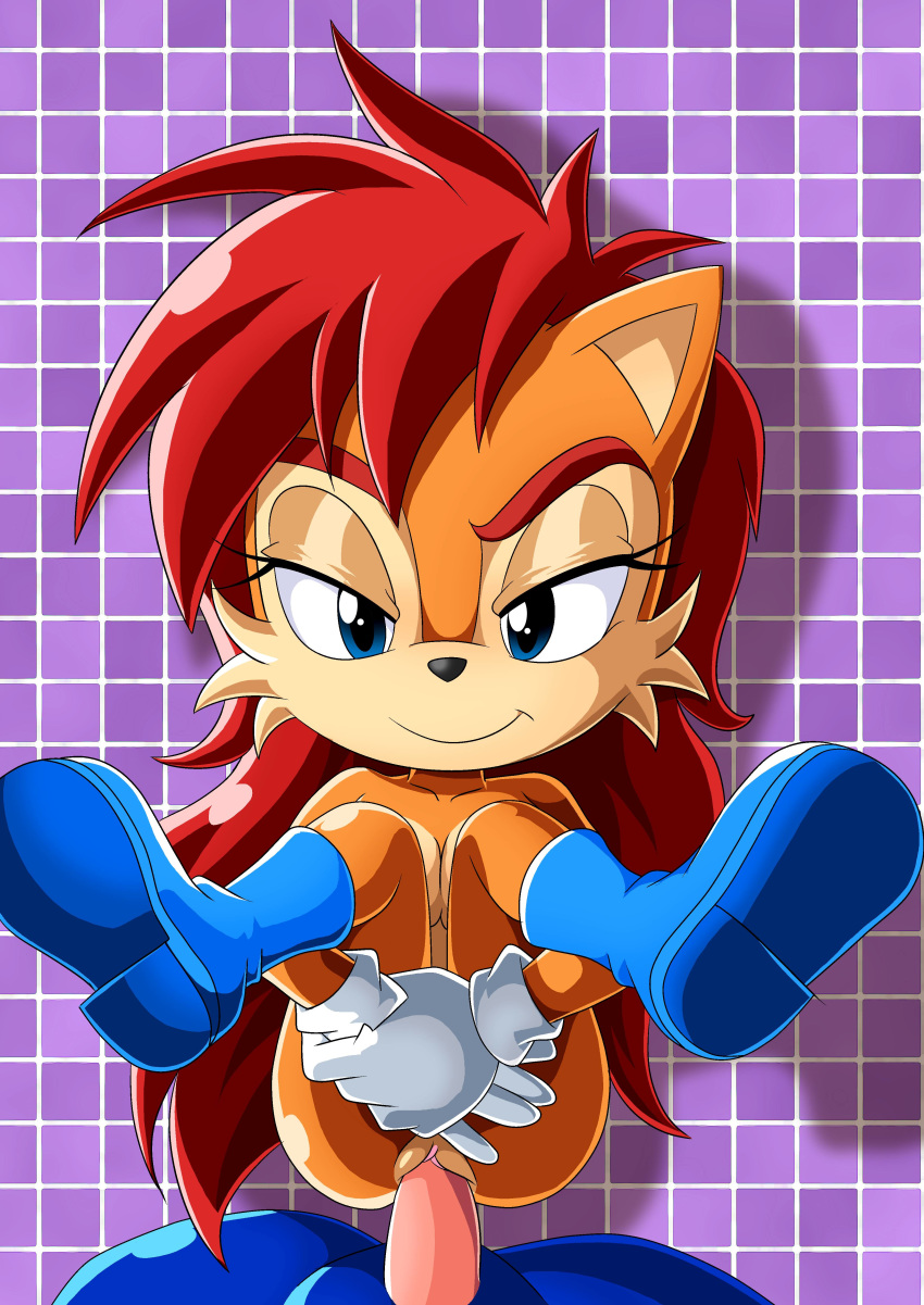 alicia_acorn anti_sally_acorn archie_comics bbmbbf legs_held_up legs_up mobius_unleashed palcomix pov sega sex_in_shower shower shower_(place) shower_room shower_scene shower_sex showering sonic_(series) sonic_the_hedgehog sonic_the_hedgehog_(series) vaginal
