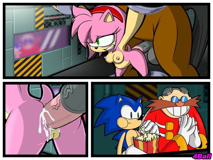 1:1_aspect_ratio 1girl 1girl 3boys 4:3_aspect_ratio amy_rose animal_genitalia animal_penis anthro blush cum doggy_position dr_eggman ejaculation extreme_content feral fourball fur hedgehog high_resolution horse horse_penis huge_penis interspecies male nakadashi penetration penis pussy sega sega sex size_difference sonic_the_hedgehog taken_from_behind testicle vaginal veins veiny_penis