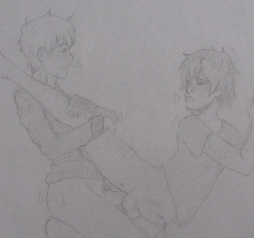 anal frostcup hiccup hiccup_(httyd) hiccup_horrendous_haddock_iii hijack how_to_train_your_dragon jack_frost leg_grab leg_lift legs legs_up penetration rise_of_the_guardians yaoi