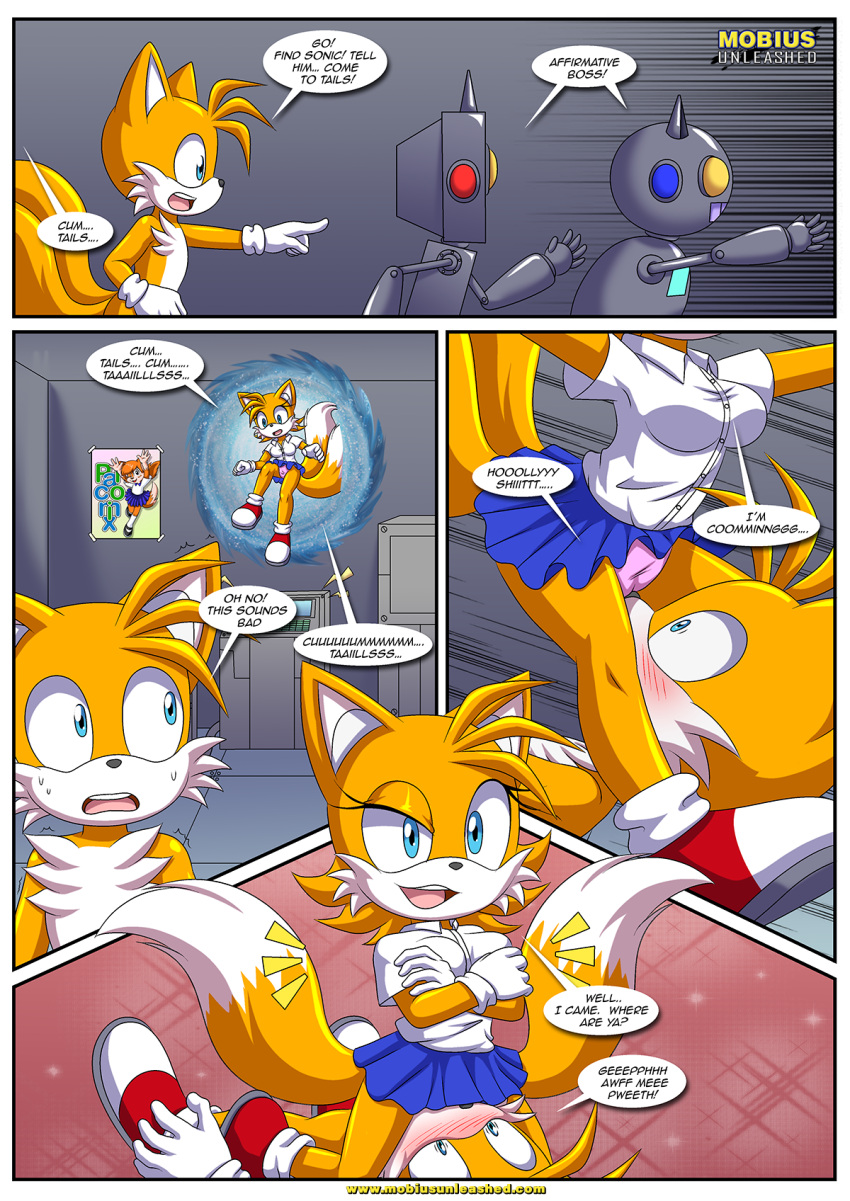 bbmbbf comic go_fuck_yourself,_tails_(comic) miles_"tails"_prower millie_tailsko mobius_unleashed palcomix robots sega sonic_the_hedgehog_(series)