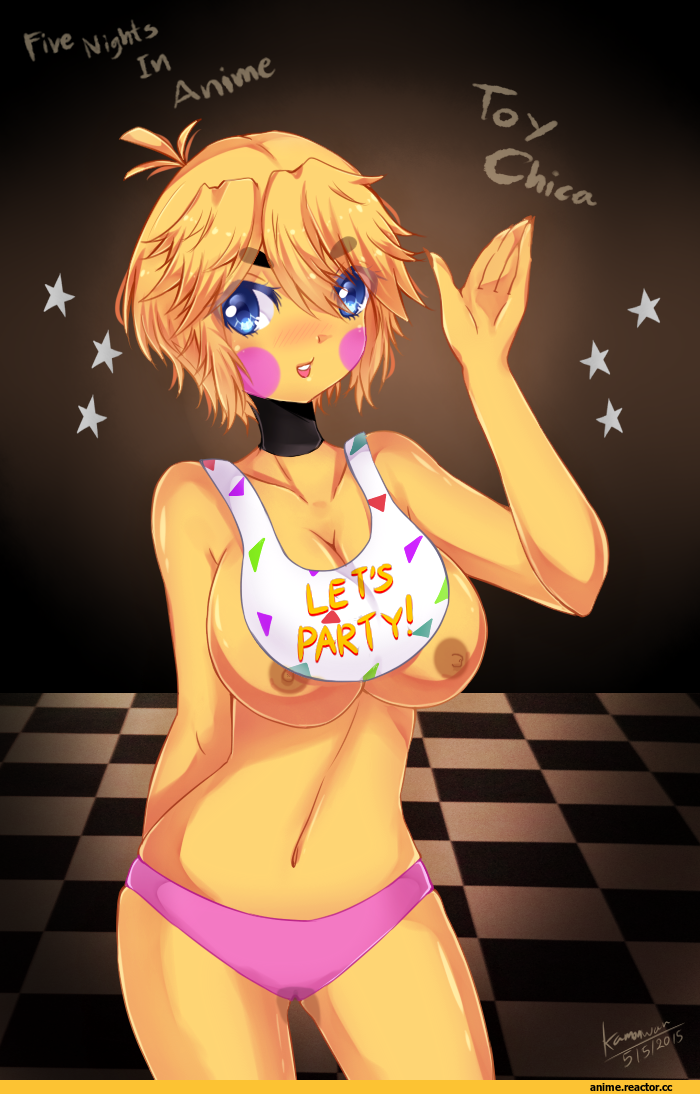 2015 chica(fnaf) chicken five_nights_at_freddy's five_nights_at_freddy...