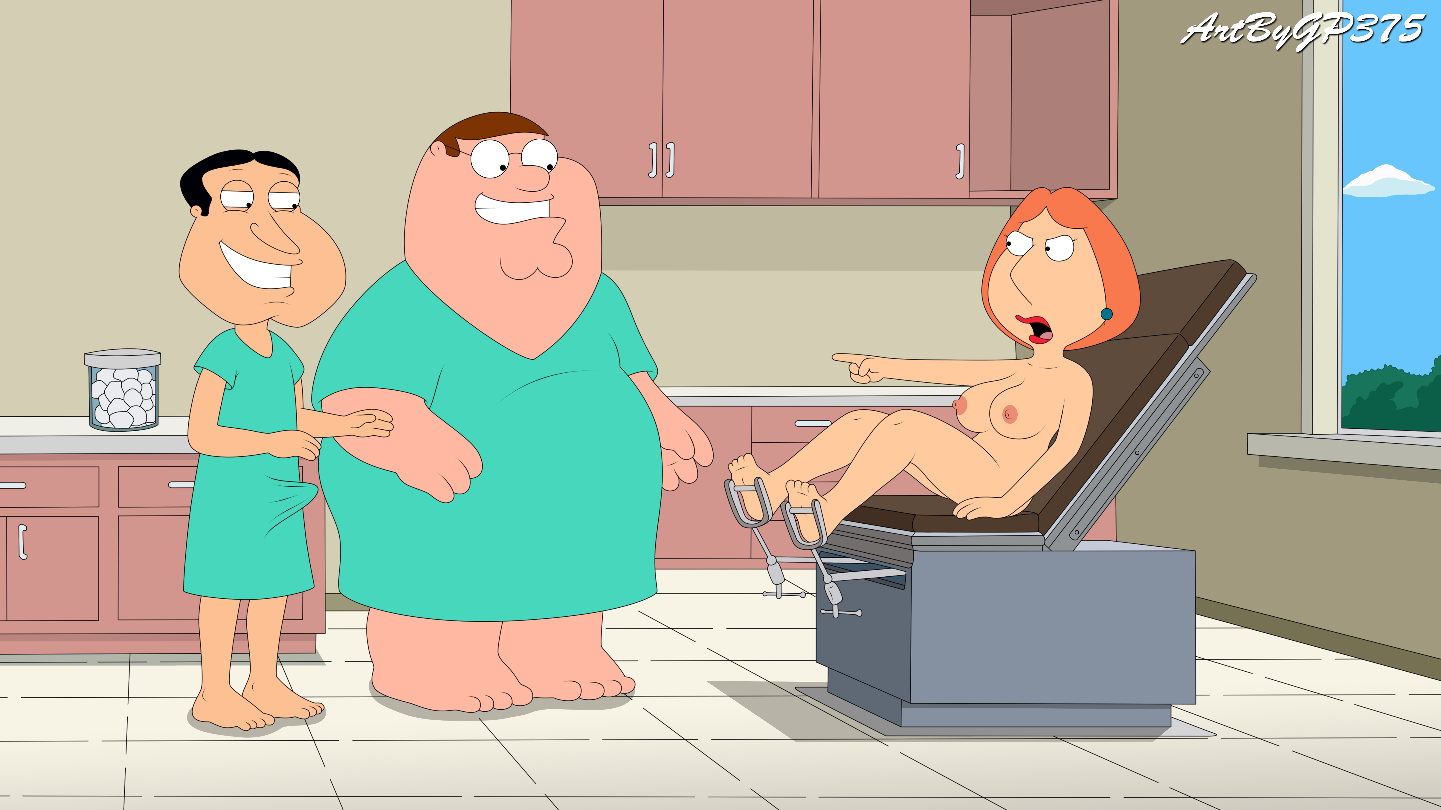 Louis from family guy naked