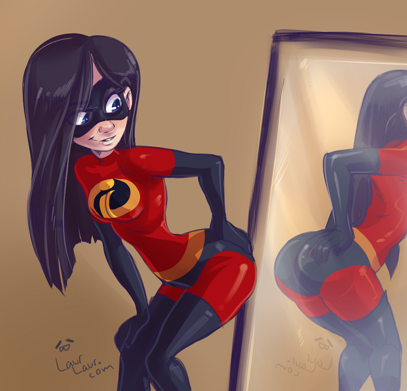 Sexy violet parr - 🧡 Xbooru - abs cellphone crop top erect nipples fishnet...