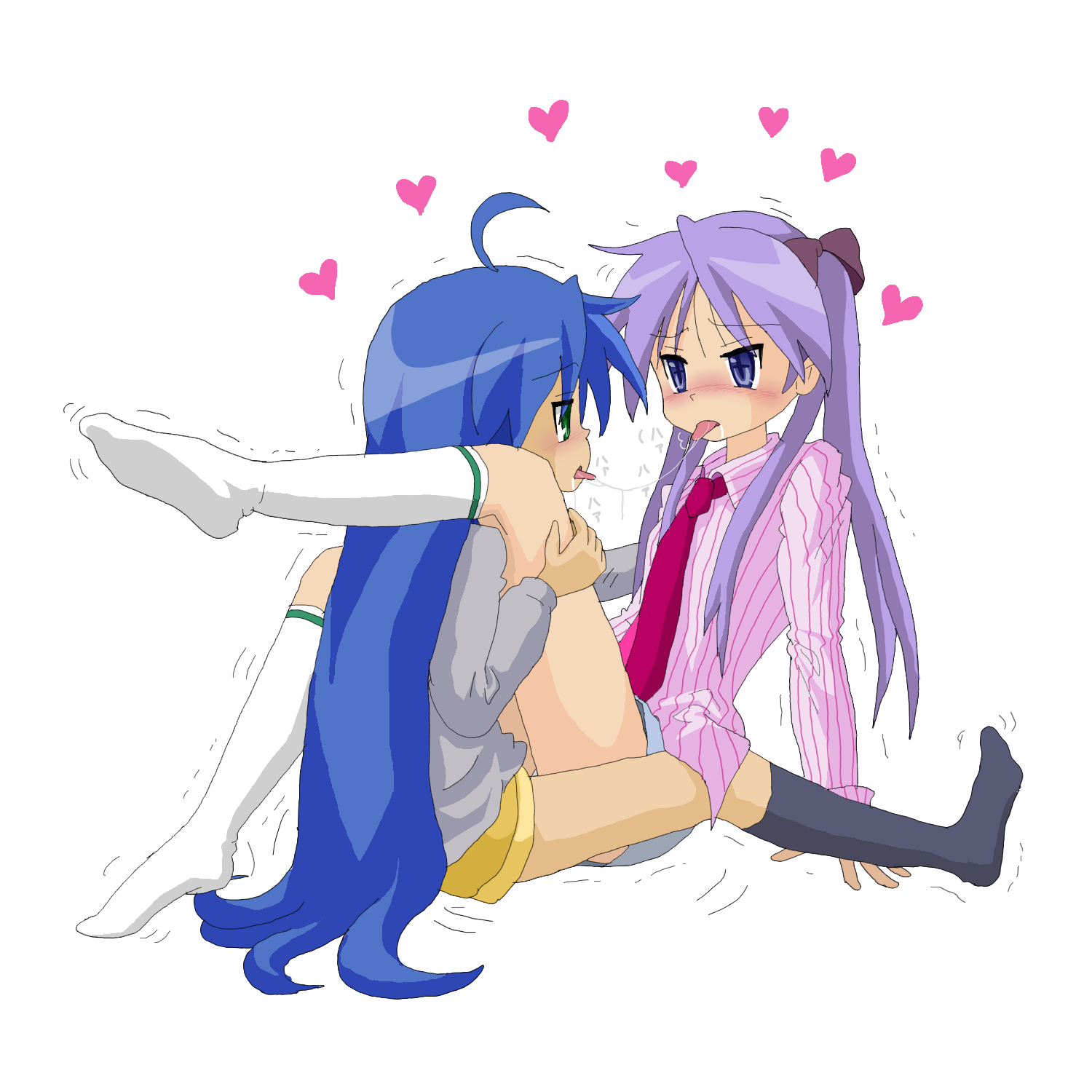 Lucky star yuri hentai фото 17