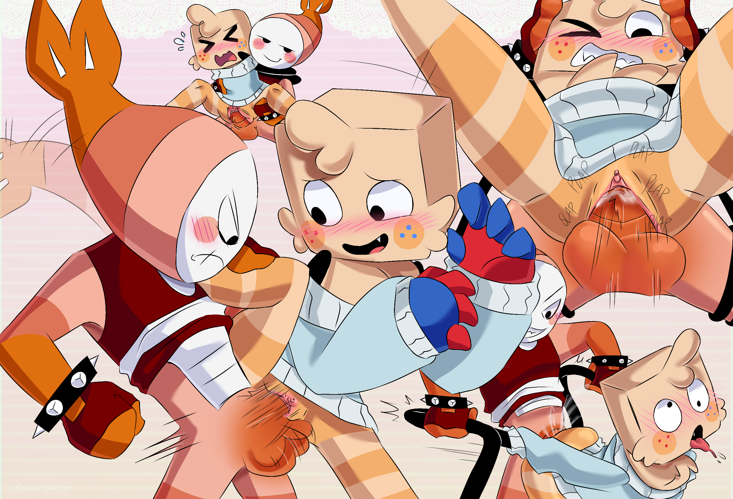 Vee (dandy's world) - rule34 scroller