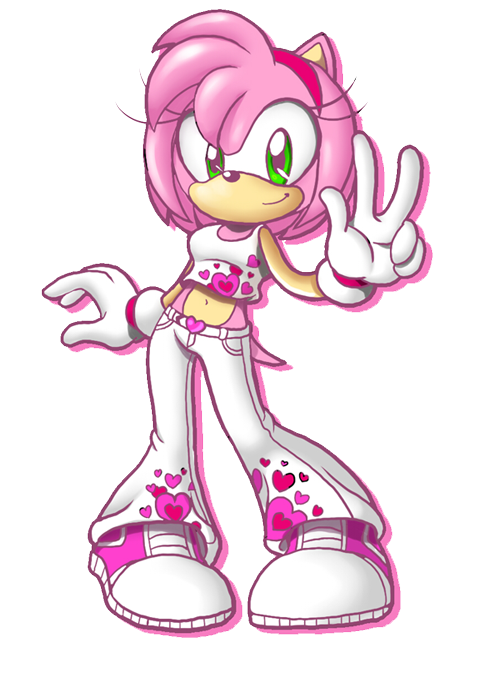 Xbooru Amy Rose Clothes Sega Sonic Series Tagme 252134