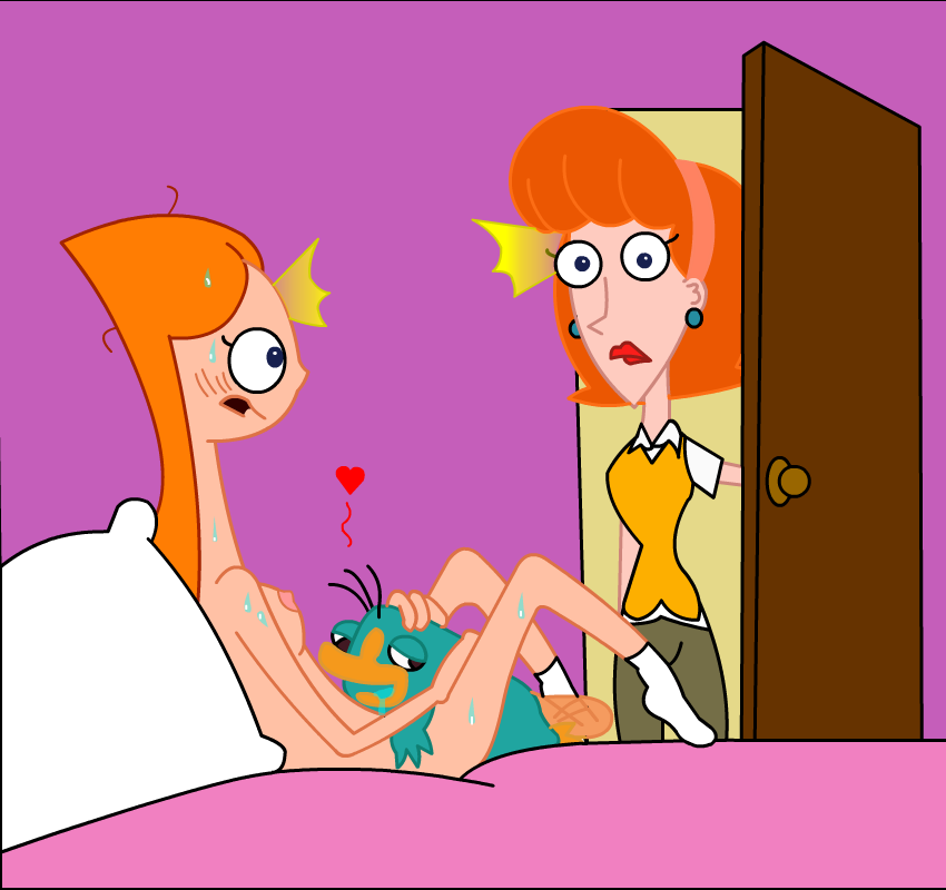 Nackt sexy ferb und candace Naked Phineas