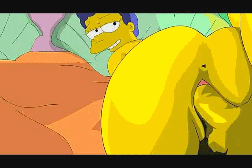 animated_gif ass doggy_position marge_simpson the_simpsons vaginal_penetrat...