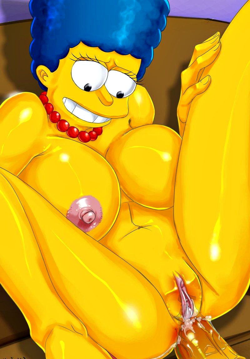 anal marge_simpson tagme the_simpsons yellow_skin.