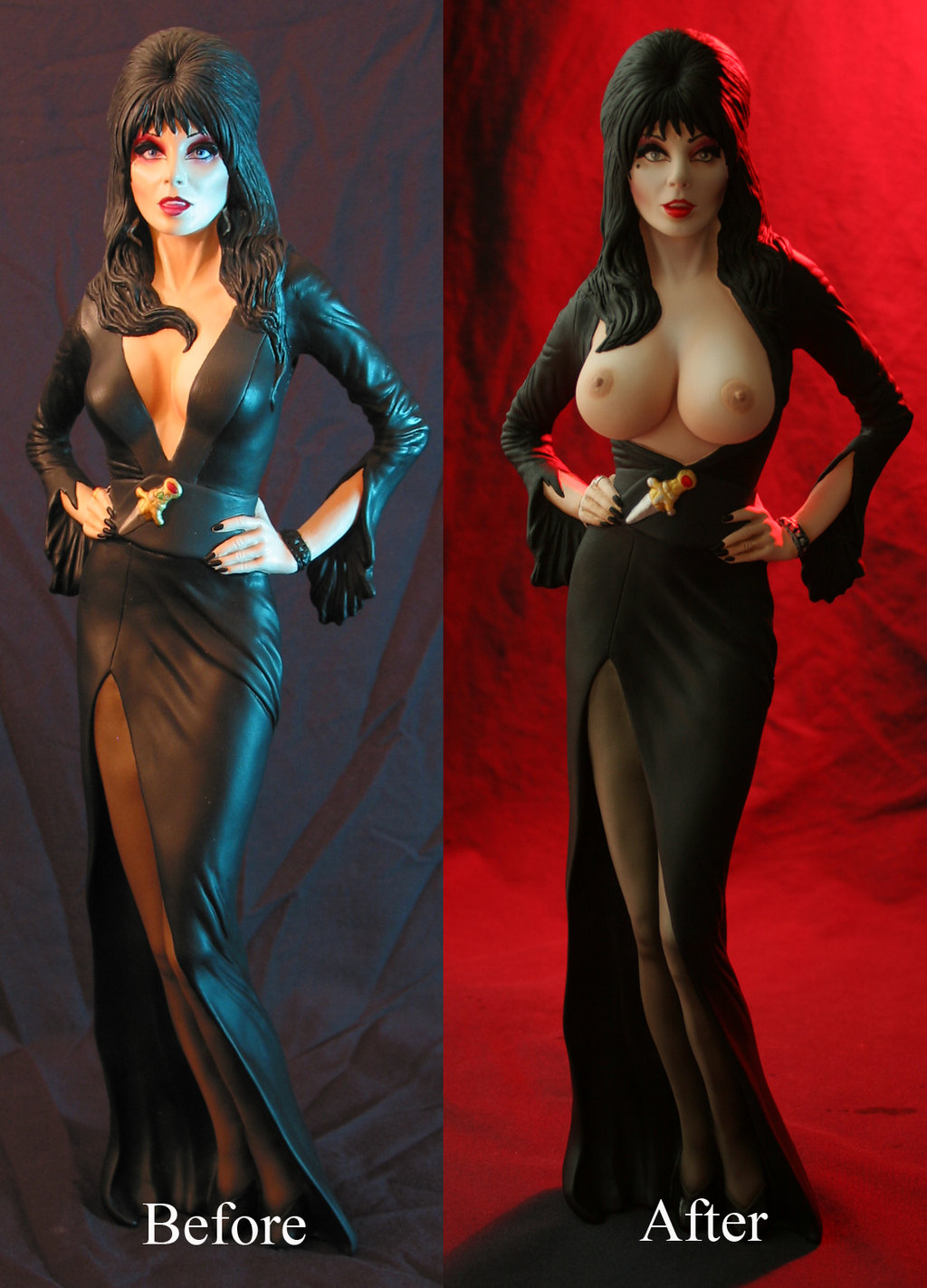 Elvira mistress of the dark tits 🔥 Порно Пародия Эльвира Пов
