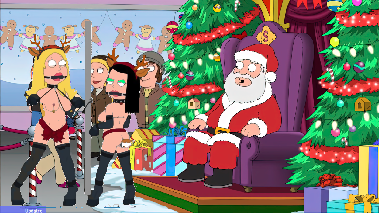 Santa claus american dad