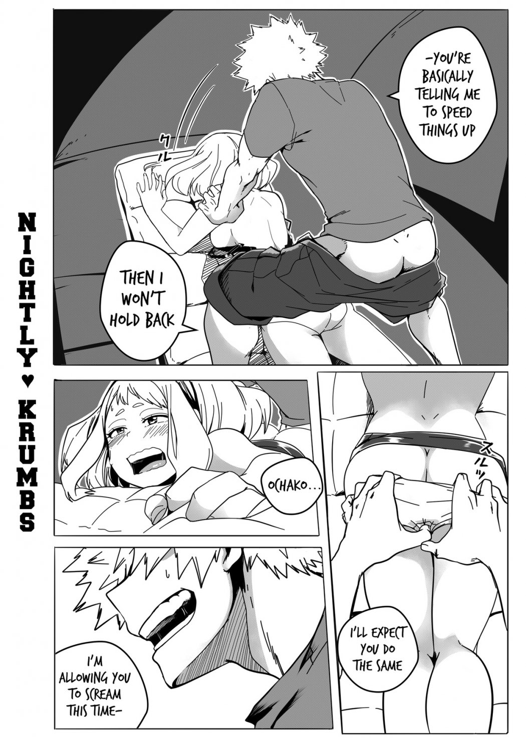 bakugou_katsuki breasts comics doggy_position kacchako moaning nightlykrumb...