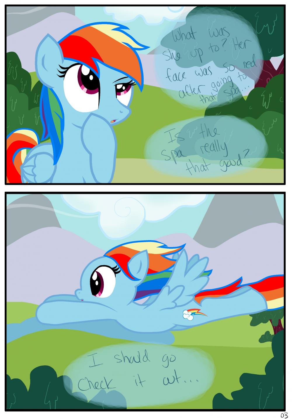 Xbooru - comic friendship is magic my little pony pyruvate rainbow dash ...