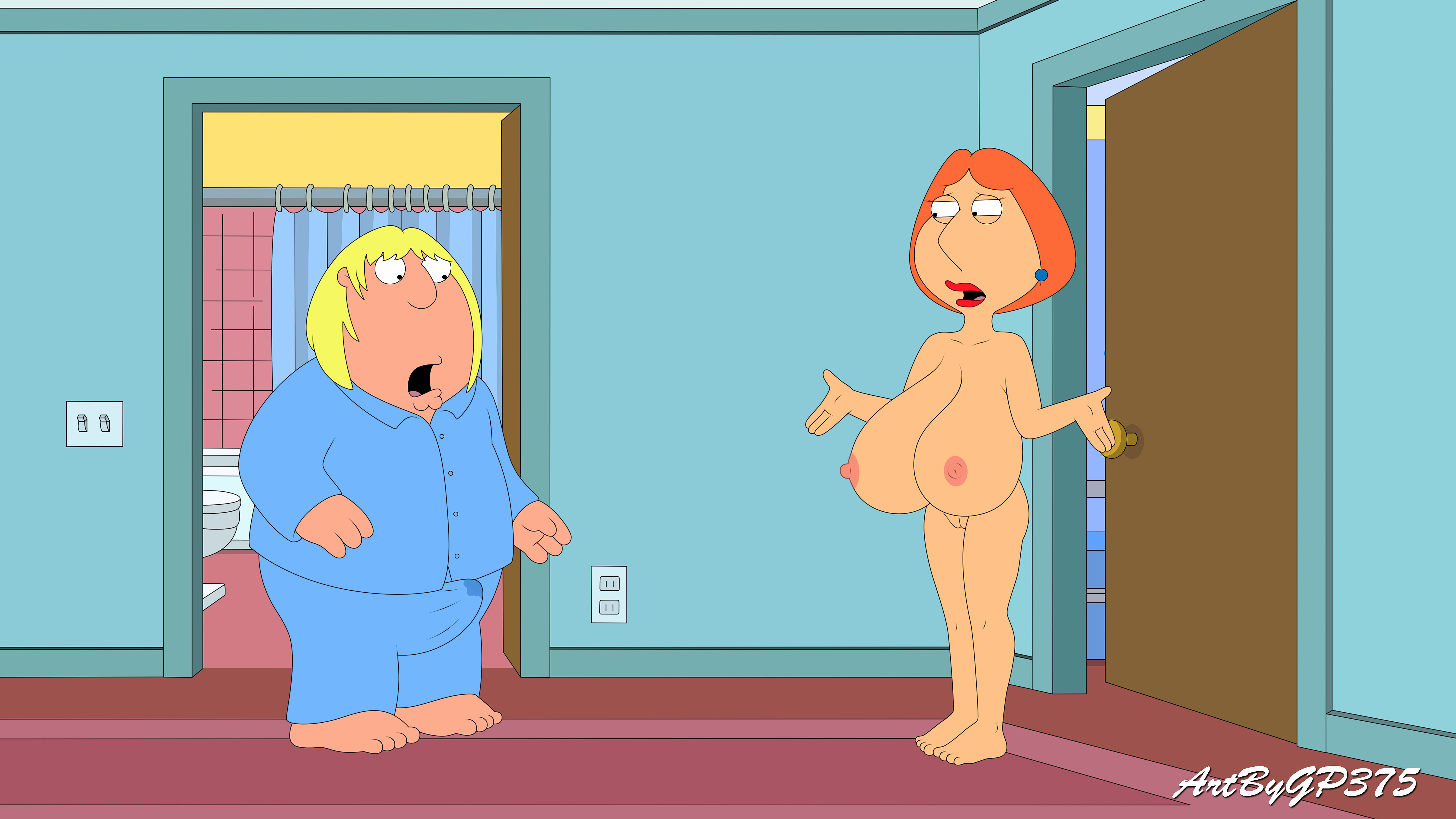Chris griffin showing lois his dick