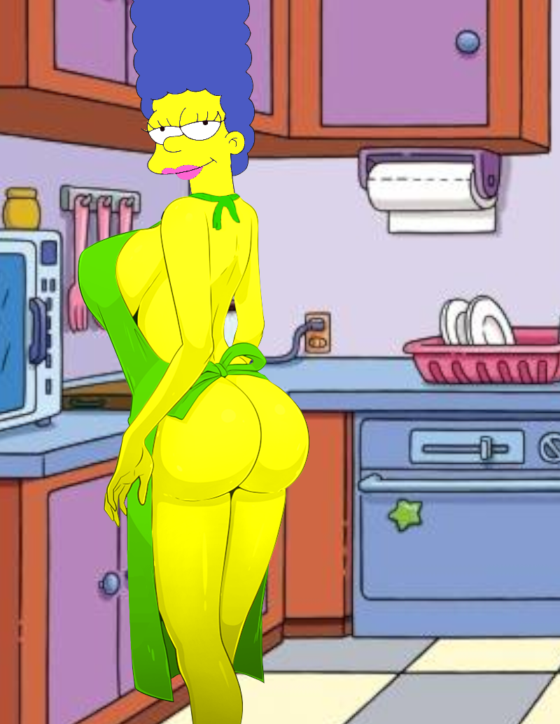 Xbooru - ass marge simpson tagme the simpsons 821361
