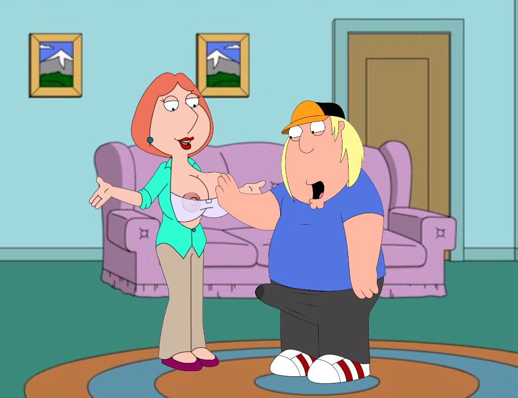 big_breasts breasts chris_griffin family_guy incest lois_griffin mom_son ta...