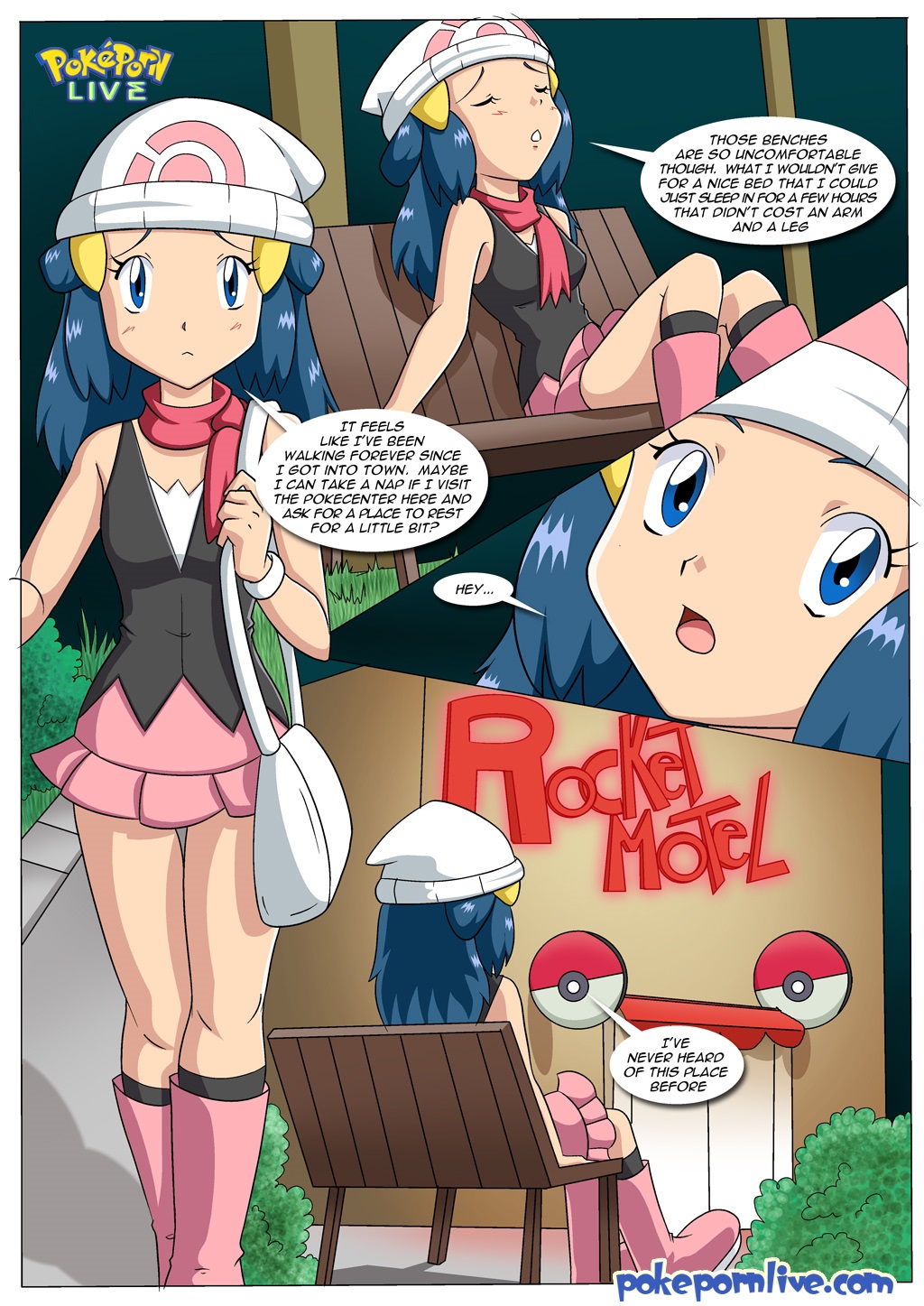 bbmbbf blue_eyes blue_hair comic creatures(company) dawn(pokemon) game_frea...
