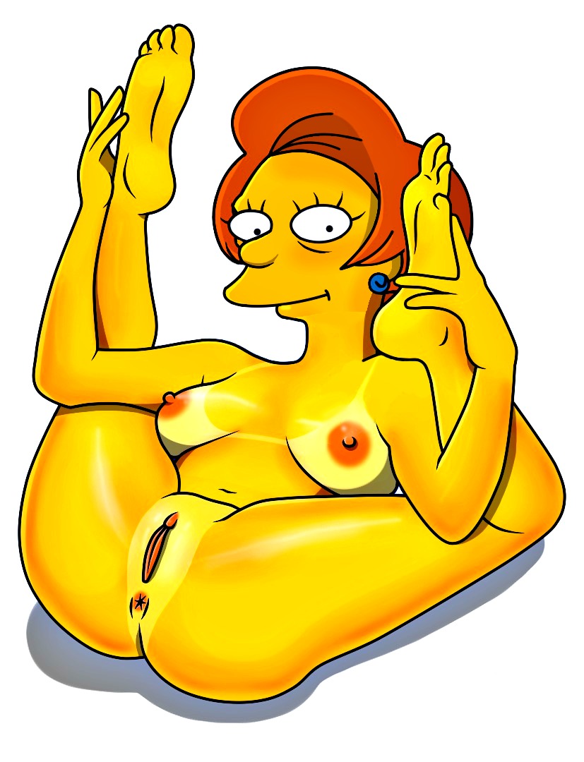 Xbooru - anus ass breasts edna krabappel nude shaved pussy s