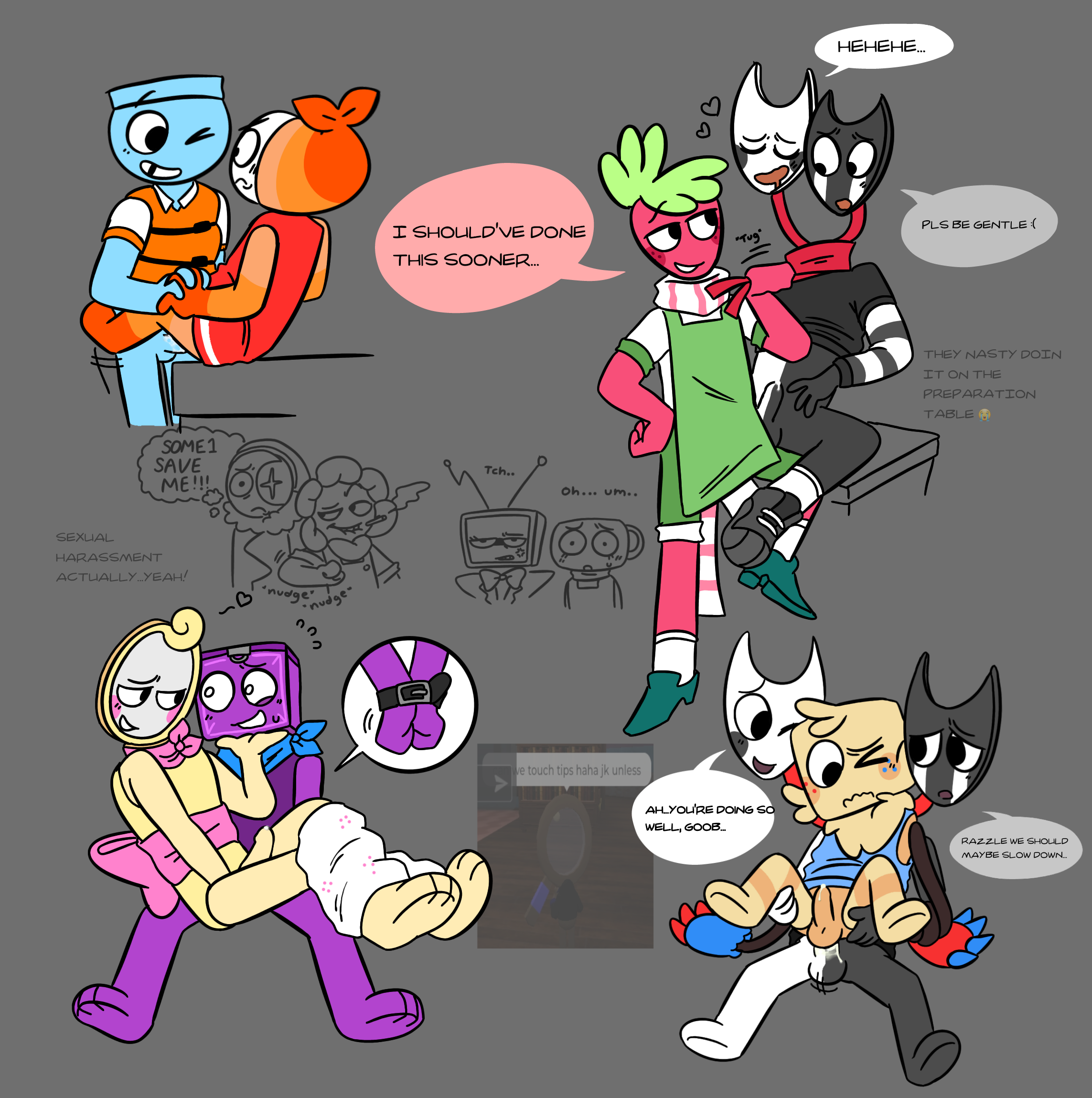 Vee (dandy's world) - rule34 scroller