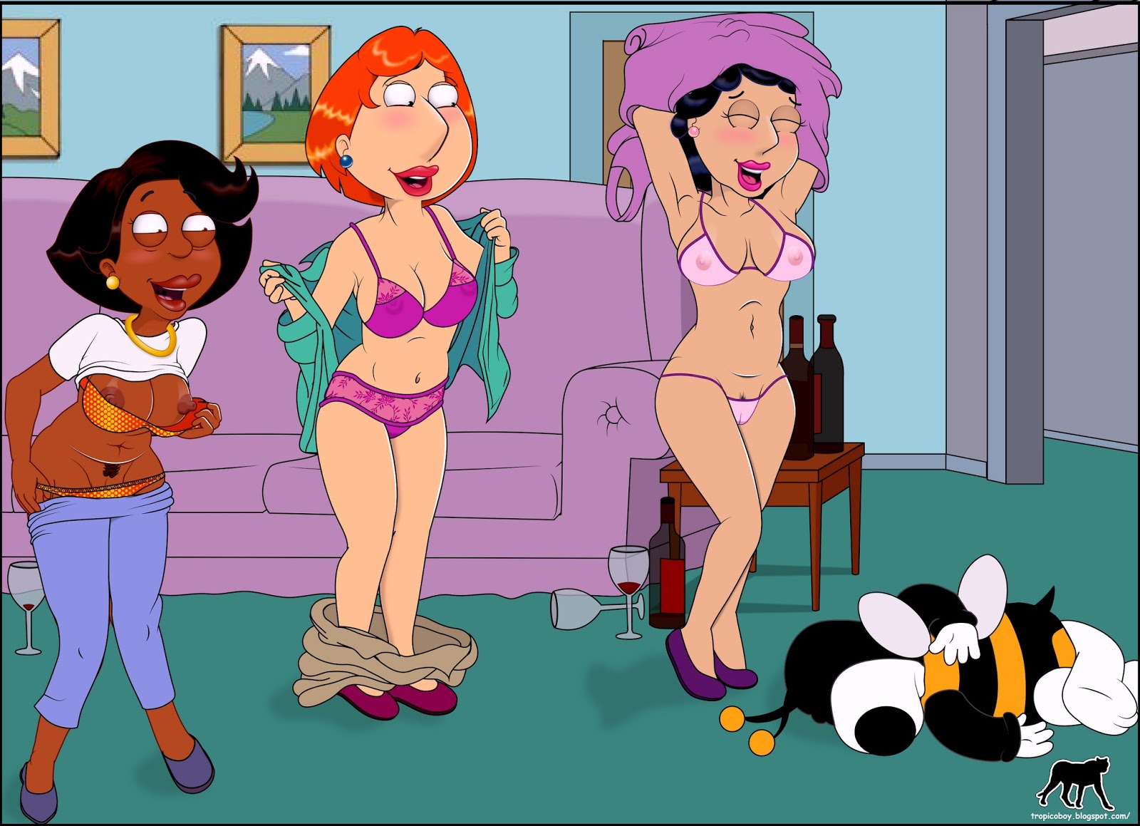 Lois and bonnie naked