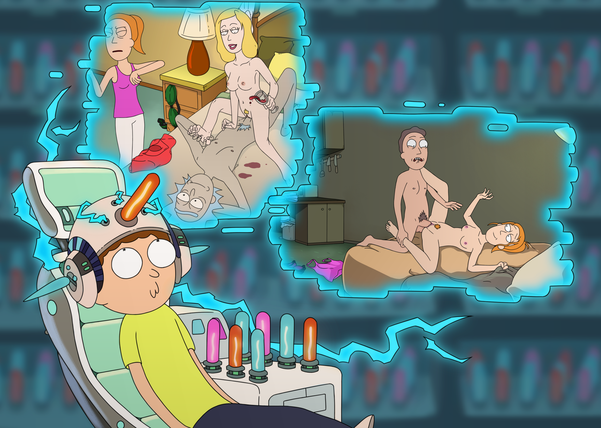 Rick and morty beth nude