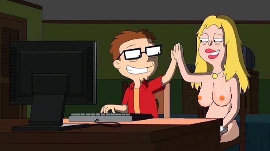 american_dad artist_request bad_edit computer exhausted francine_smith high...