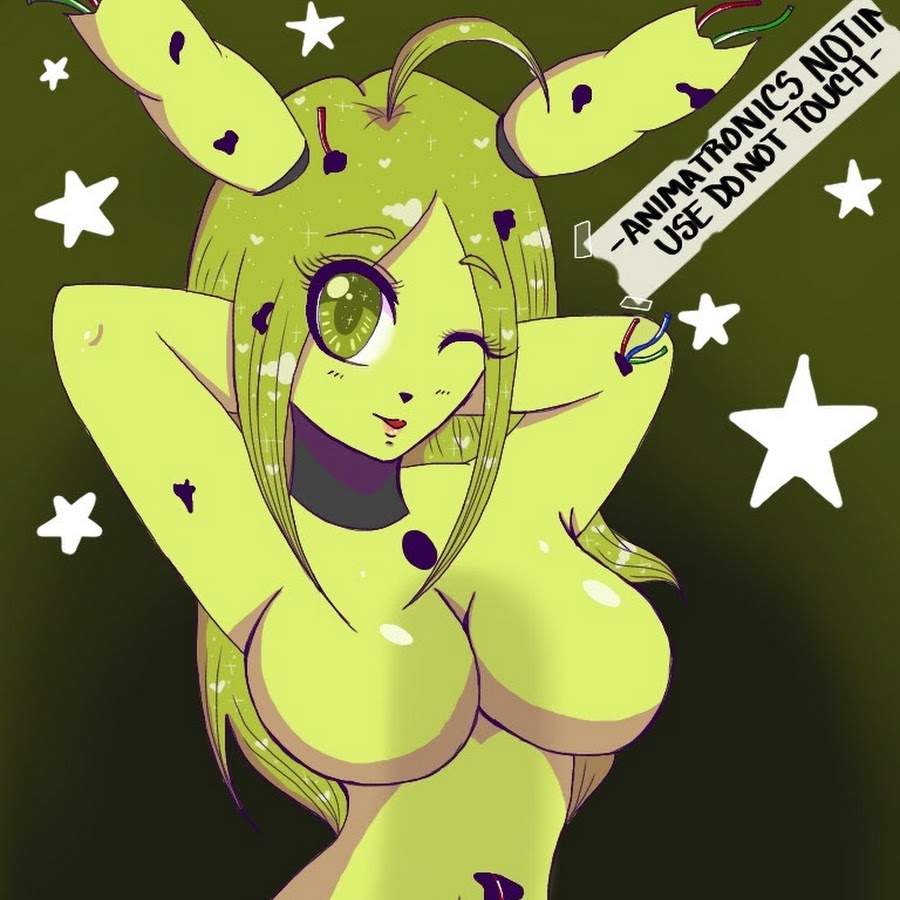five_nights_at_freddy's_3 five_nights_in_anime furry genderswap hare r...