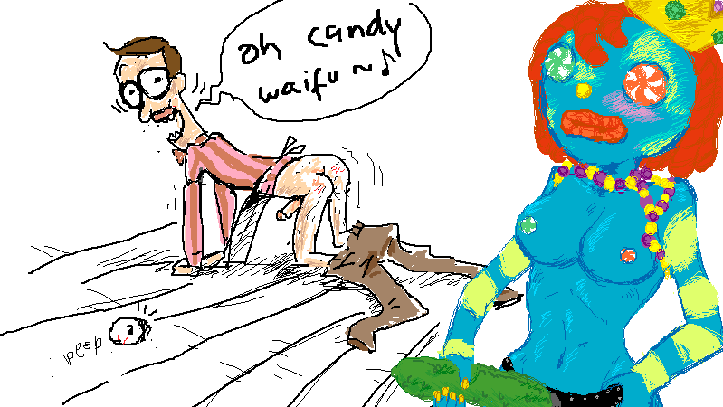 candy_wife peppermint_larry tagme the_marvelous_misadventures_of_flapjack.