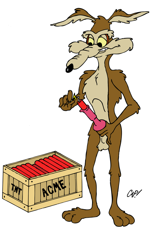 cap!(artist) looney_tunes tnt warner_brothers wile_e.coyote wtf.