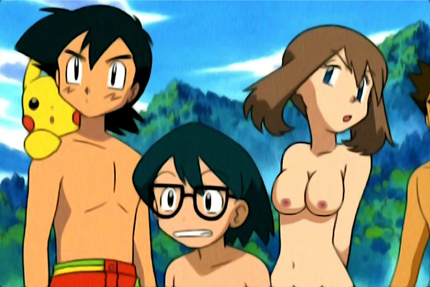 (pokemon) human male male_human may may(pokemon) nude nude_edit nude_fema.....