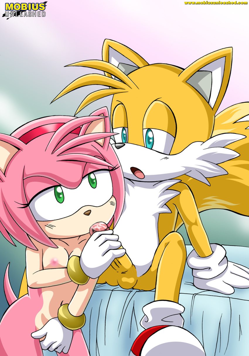 amy_rose anthro bbmbbf furry miles"tails"prower mobius_unleashed ...