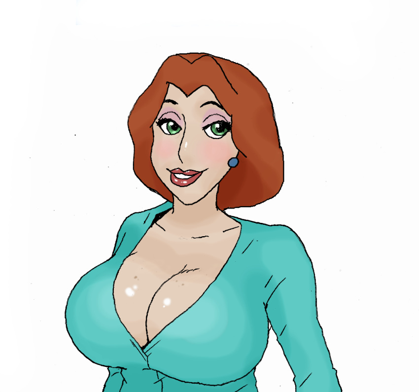 big_breasts breasts family_guy happy jay-marvel lips lois_griffin looking_a...