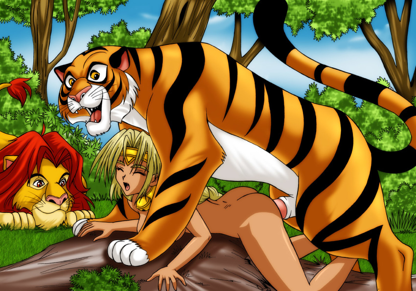 Картинки Порно Тигр.