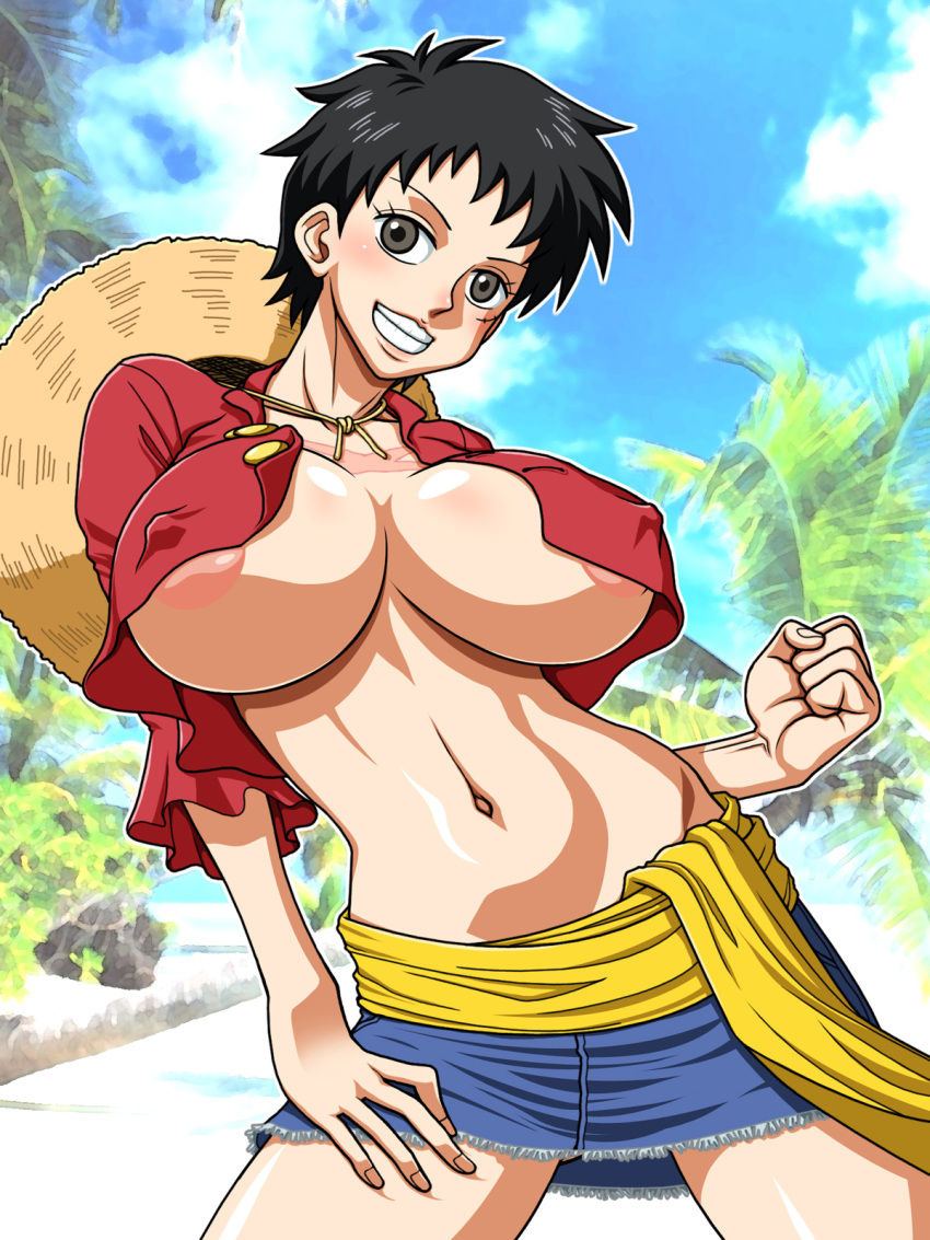 Female Luffy Hentai.