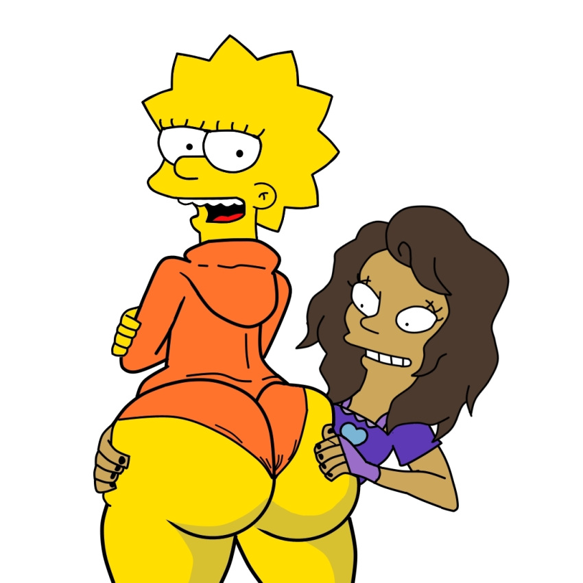 big_ass friends hot lisa_simpson sexy simpsmods the_simpsons yellow_skin.