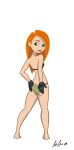 1girl al305sr aulio_giron female_only full_body gloves kim_possible kimberly_ann_possible solo_female rating:questionable score:6 user:zipp