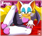 animal_ears bed cleavage furry lying nagano_tenzen rouge_the_bat smile solo sonic sonic_the_hedgehog tenzen wings rating:Questionable score:10 user:Nobelsdroff