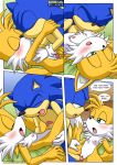 bbmbbf blush breast_sucking breasts canine closed_eyes comic female fox genderswap half-closed_eyes hedgehog hetero kissing male male/female miles_"tails"_prower millie_tailsko mobius_unleashed multiple_tails nipples palcomix penis pussy sega sex sonic_(series) sonic_*(series) sonic_the_hedgehog sonic_the_hedgehog_(series) suck tail tails_tales text vaginal rating:Explicit score:11 user:zielarz3212
