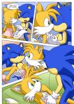 bbmbbf breasts canine comic female fox genderswap hedgehog hetero kissing male male/female miles_"tails"_prower millie_tailsko mobius_unleashed palcomix sega sonic_(series) sonic_*(series) sonic_the_hedgehog sonic_the_hedgehog_(series) tail tails_tales text rating:Questionable score:13 user:zielarz3212