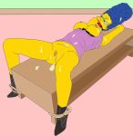 blue_hair gif legs_tied marge_simpson the_simpsons yellow_skin rating:Explicit score:4 user:toonhunter