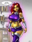 ass_expansion breast_expansion breasts comic dc_comics erect_nipples hair magical_expansion_(comic) midriff navel red_hair speech_bubble starfire teen_titans text wilko rating:Questionable score:73 user:Zomboholic