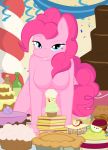  breasts cocked_eyebrow equine female friendship_is_magic hasbro horse my_little_pony party pinkie_pie pony solo well? whitmaverick whitmaverick_(artist)  rating:explicit score:27 user:bronyjim