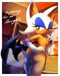 anthro ass bat blush breasts furry gloves green_eyes hairless_pussy looking_back nancher nipples nude pussy rouge_the_bat sega solo sonic sonic_team text white_hair rating:Explicit score:34 user:zipp